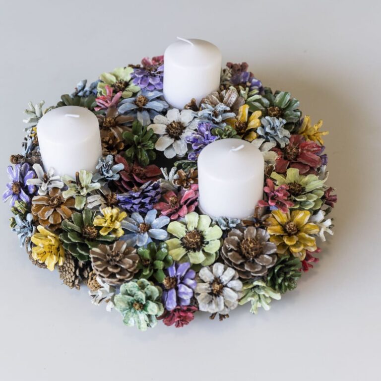 Colorful Candle Holder