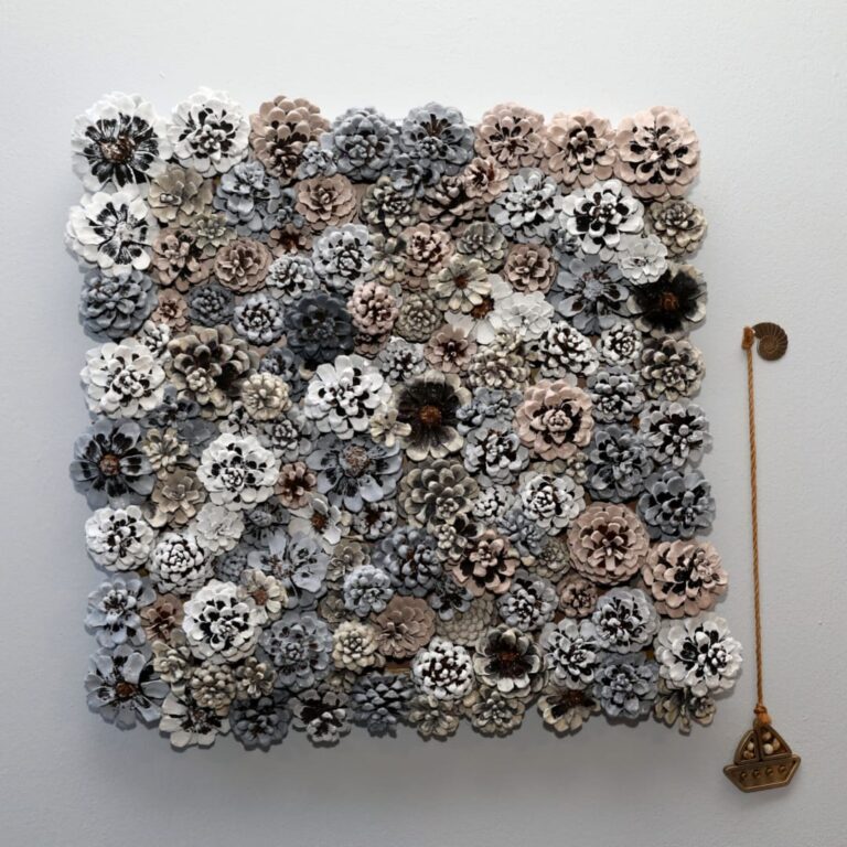 Pinecone Art Panel