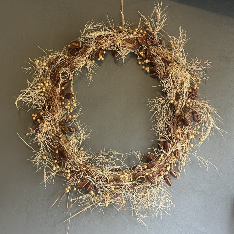Natural Harvest Wreath