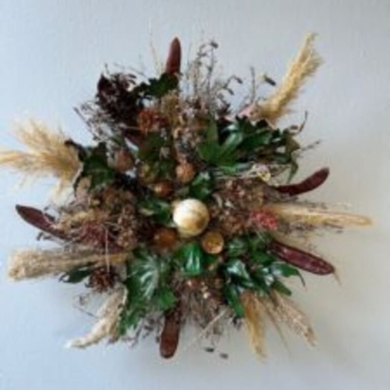 Natural Harvest Wreath