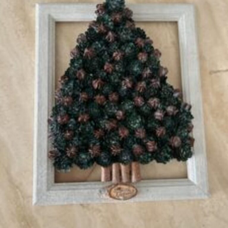 Pine Cone Tree Art