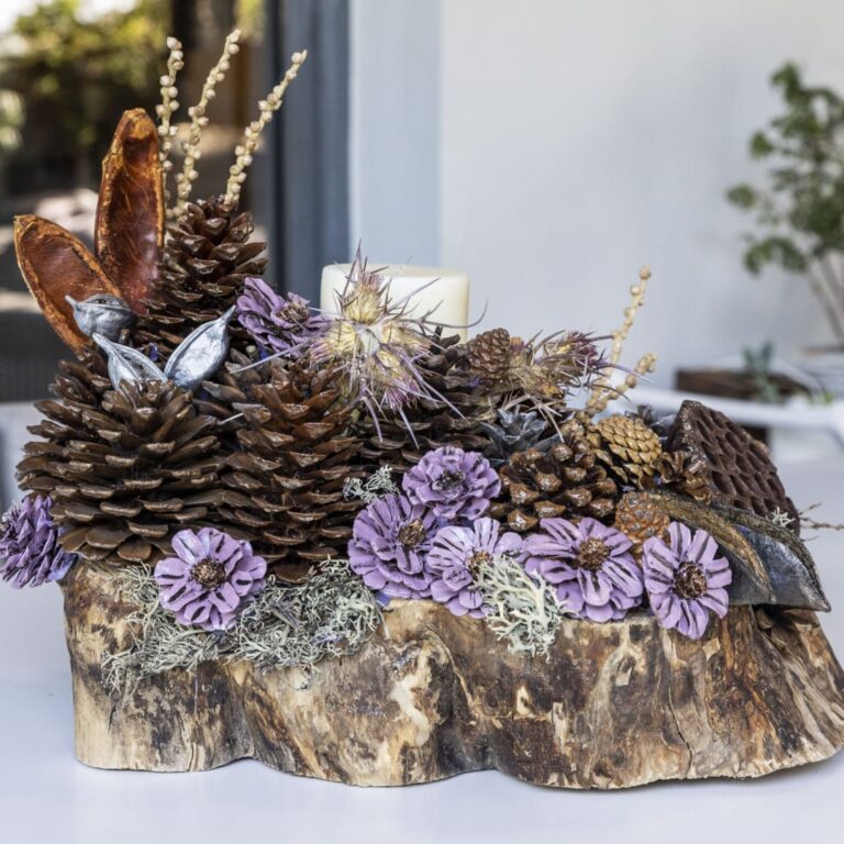 Rustic Nature Centrepiece
