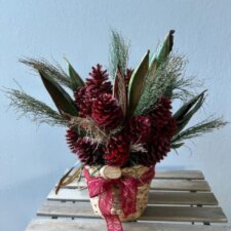Rustic Pinecone Arrangement